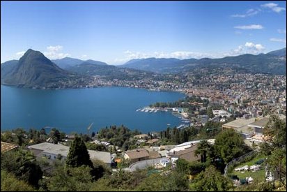 Lugano, encanto mediterráneo en Suiza.