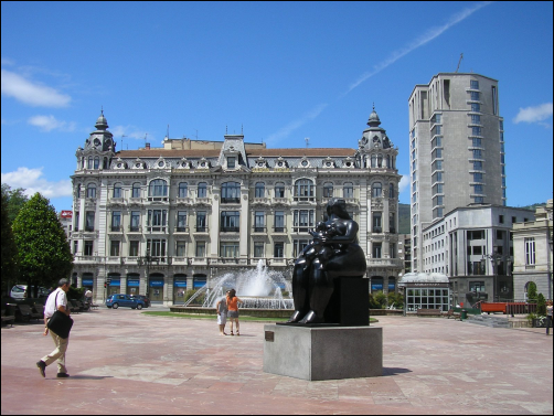 La Plaza de Escandalera, uno de los lugares más bonitos de Oviedo